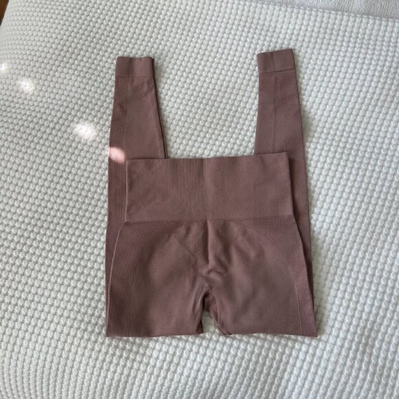 Set Active | Sculptflex High Waisted Seamless Leggings - Mauve - Picture 4 of 8